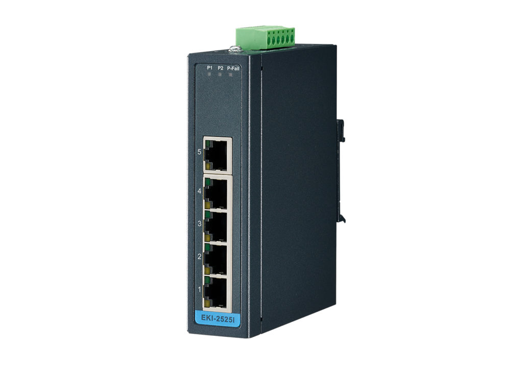 EKI-2525LI | Kompakter Ethernet Switch mit 5 Ports