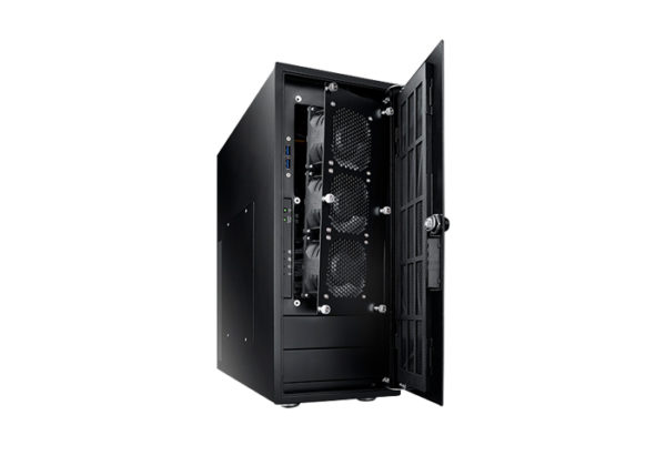 Performance Level - HPC Server Frontansicht, aufrecht, schräg, offen