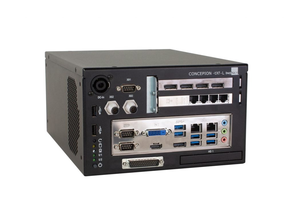 Embedded PC COncepion-tXf-L v2, aufgenommen von schräg vorne
