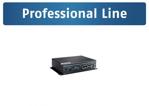 Embedded PC UNO-247-J121W10 Frontansicht
