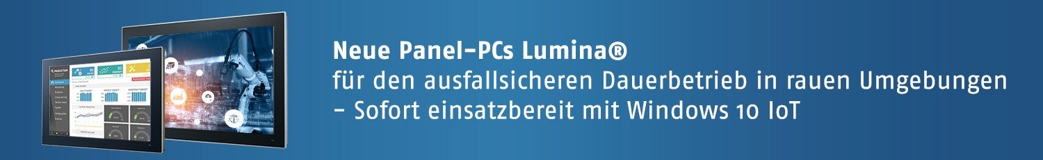 Panel-PCs für die Industrie