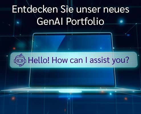 Entdecken Sie unser neues Gen AI Portfolio