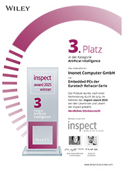 Inspect Award 2025 Urkunde