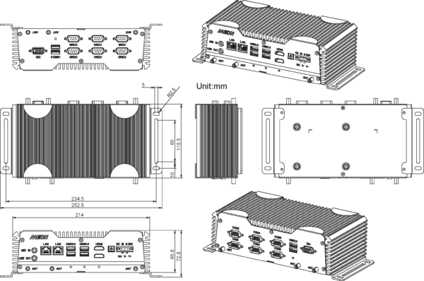 AAEON-BOXER-6617-ADN-A2-1010_techZeichnung